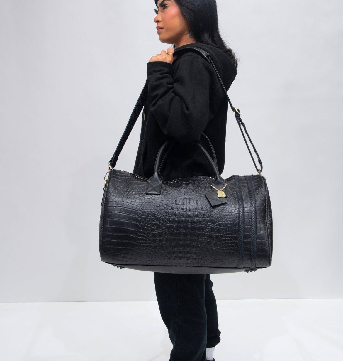 Classic Weekender Duffle Bag in Black, Tote&Carry 13 Nights of Halloween, Night 8